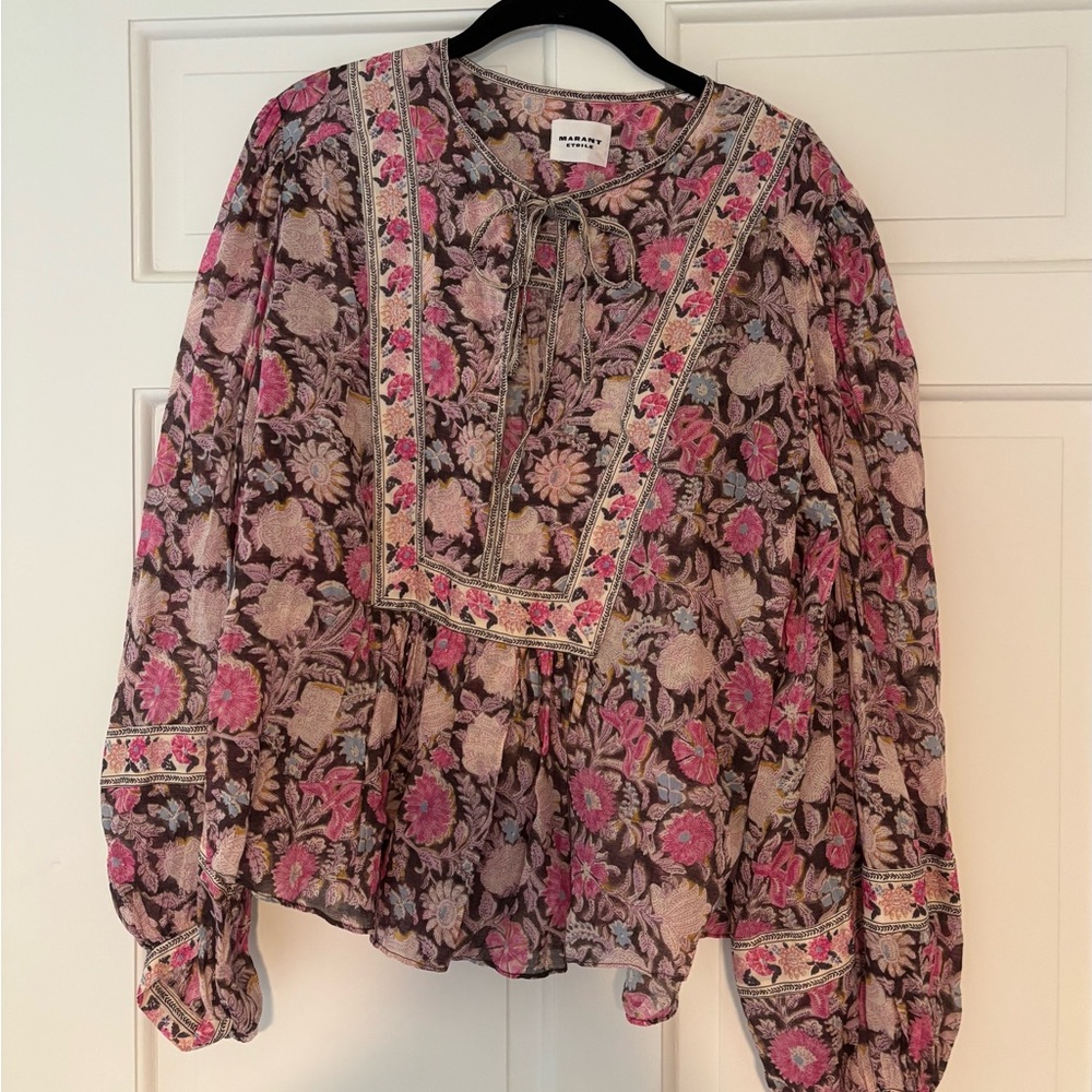 Isabel Marant Etoile Floral Blouse